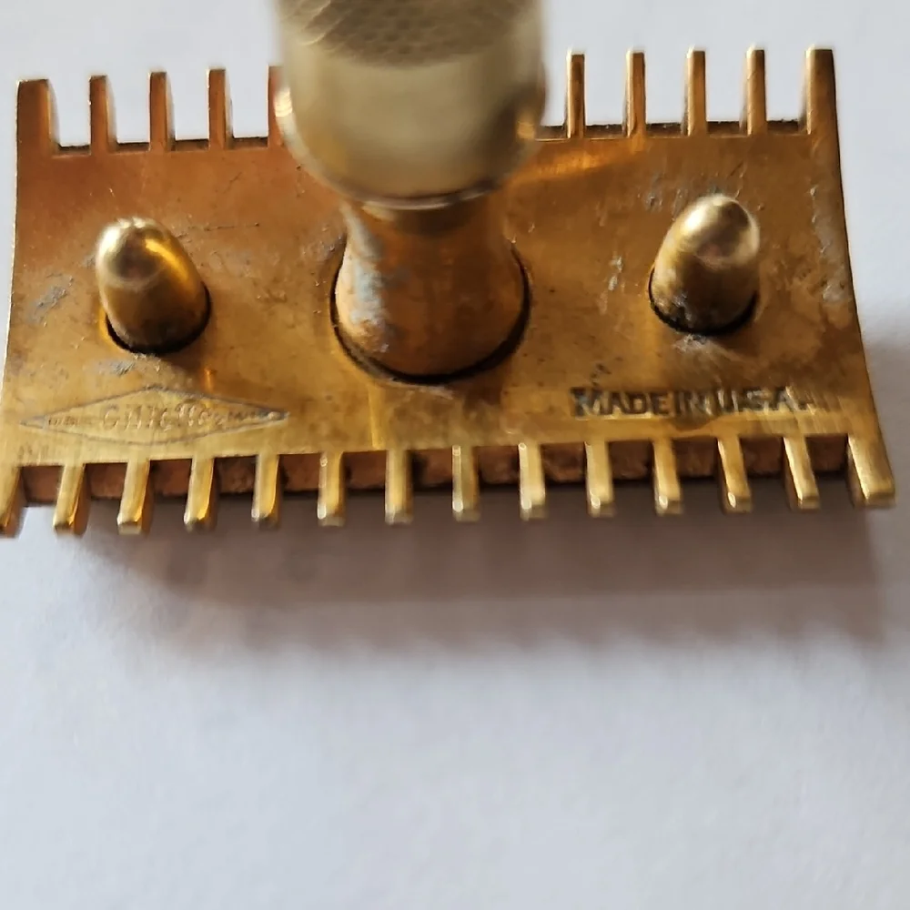 Vintage Gillette Brass 